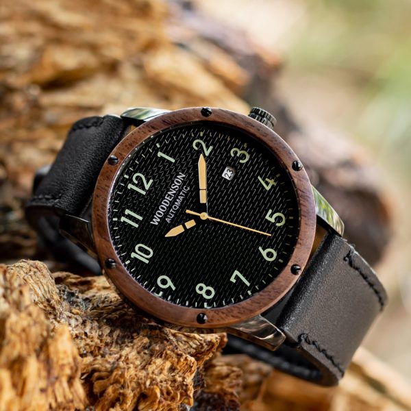 Reloj de madera online para hombre