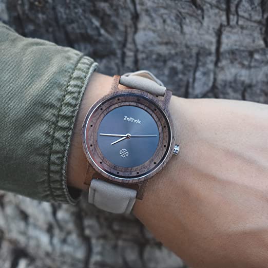 Reloj de Madera Zeitholz Eibenstock unisex